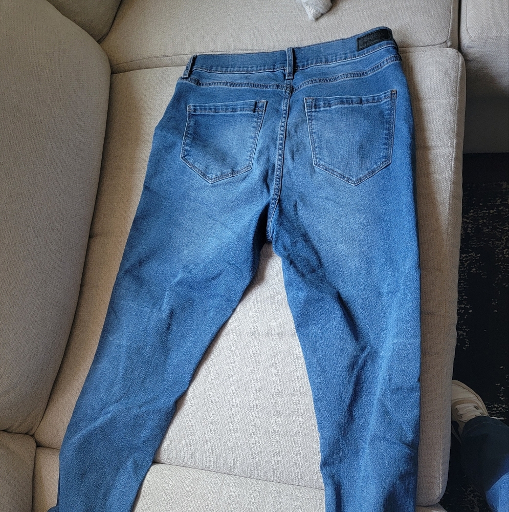 Nicole by Nicole Miller Blue Skinny Jeans